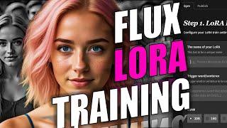 Free FLUX LoRA Training | Easy Ai Influencer LoRA | FluxGym Tutorial