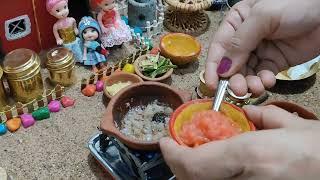 Miniature Chola Bhatura | Miniature cooking | Minitite | Chole Bhature | Tiny Food