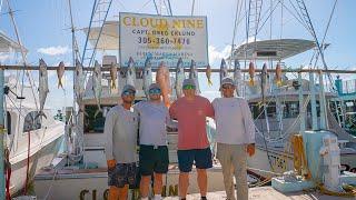 A Typical Winter Fishing Charter at Bud n' Mary's Aboard Cloud Nine!