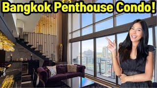 Best Location!!! Bangkok Ekkamai Condo Penthouse Duplex Unit next to Sukhumvit Main Load