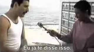 Freddie Mercury e Glória Maria