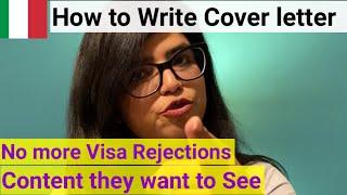 THIS COVER LETTER WILL IMPRESS VISA OFFICIAL- What to write ? What not to write?