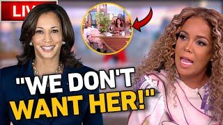 Sunny Hostin 'The View' Host STORMS OFF STAGE After Hosts Said Kamala Is NOT READY To Be President