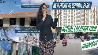 New Front Group Hadapsar Pune | Actual Location Tour | New Front 48 Central Park Hadapsar