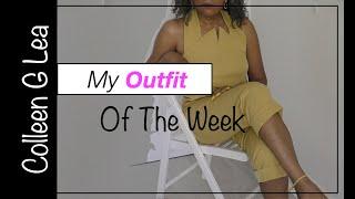 My Outfit of the Week | Handmade Designer Clothes - Colleen G Lea