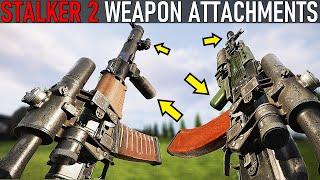 STALKER 2 - All Weapon Attachments - Mounting Animations