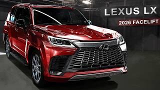 Lexus LX 2026 Facelift - FIRST LOOK at Exterior Refresh and Interior Changes in our New Renderings