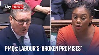 Badenoch accuses Starmer of 'playing politics' with Waspi women | PMQs