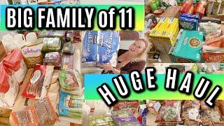  MASSiVE BiG FAMiLY GROCERY SHOPPiNG HAUL for OCTOBER 2021 | Groceries for Large Family of 11 