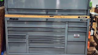 SNAP-ON TOOLBOX TOUR KCP1423 CRAMMED FULL