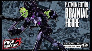 McFarlane Toys Page Punchers Superman: Ghosts of Krypton Platinum Edition Brainiac |  @TheReviewSpot