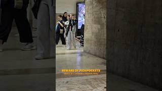  Beware of Pickpockets in Rome, Italy: High Alert at Colosseum Metro Station! #Viral #Pickpocket