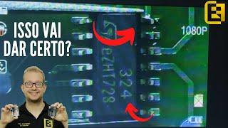 Como Soldar CI SMD com Ferro de Solda Ponto a Ponto? Eletronica Facil