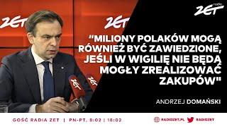 Minister finansów przeciwko wolnej Wigilii: To złe rozwiązanie, niepotrzebny krok | Gość Radia ZET