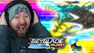 THE ULTIMATE RAINBOW FLUX!!! FIRST TIME WATCHING - Beyblade Burst Rise Episode 26 REACTION