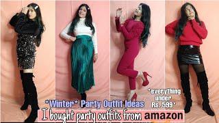 Winter Party Outfit Ideas | Everything from Amazon's *Wardrobe Refresh Sale* |Mitali Chopra |