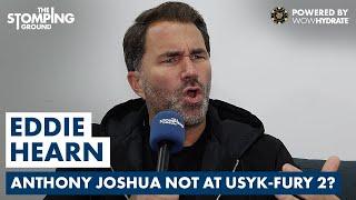 "I WILL F**KING SLAP YOU!" - Eddie Hearn FURIOUS! Froch, Usyk-Fury 2, Anthony Joshua & AI Judging