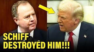 Schiff DESTROYS Trump over HIS MELTDOWN with Zelenskyy