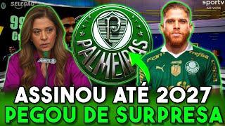 BOMBA! PODE COMEMORAR! ASSINOU AGORA! REFORÇO DE PESO CHEGANDO! ÚLTIMAS NOTÍCIAS DO PALMEIRAS HOJE!