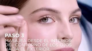 Descubre los 4 pasos para aplicar Advanced Génifique Crema Contorno de Ojos