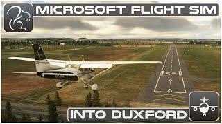 Into Duxford (Cessna 172 VFR) - Microsoft Flight Simulator