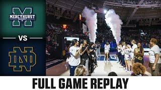 Mercyhurst vs. Notre Dame Full Game Replay | 2024-25 ACC Women’s Basketball