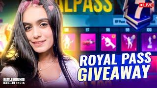 RP GIVEAWAY ON 10K  #bgmi #girlgamer #bgmilive