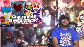 Blazeix Reacts To: Ludwig's Girlfriend Simulator! - Super Mario Richie