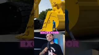 This is a massive hydraulic excavator #Short #Excavator #Construction