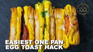 EASIEST One Pan Egg Toast Hack