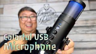 RGB USB Podcasting Condenser Microphone Review