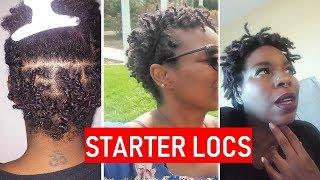 Starting Locs From 2 Strand Twists / Locs on Short Hair