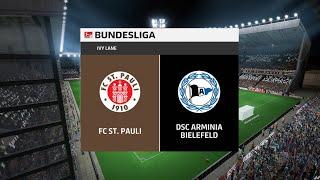  St Pauli vs Arminia Bielefeld  | 2. Bundesliga (29/04/2023) | Fifa 23