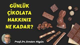 Sağlık, Çikolata,   Bitter, Prof.Dr.Serdar Akgün, Tıp Videoları,