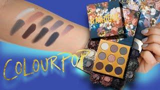 BAROQUE PALETTE | COLOURPOP | FULL SWATCHES | 2 MINUTE VIDEO