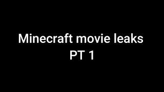 Minecraft movie leaks Part 1