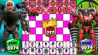 CHESS SKIBIDI TOILET tournament SKINITIST Team VS RED DRILL MAN Team in Garrys Mod!