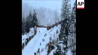 SYND 20-1-74 HIGHLIGHTS OF LAUBERHORN TROPHY SLALOM SKI