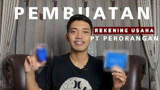 SIAPA BILANG PT PERORANGAN GA BISA BIKIN REKENING USAHA ⁉️ SIMAK PENJELASANNYA ‼️