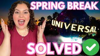 Spring Break Myth Busted: Universal Orlando at Night (Beat the Crowds!)