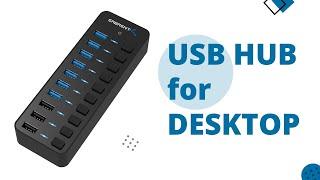 Top 5 Best USB Hubs for PC &  MAC | Best Desktop USB Hub