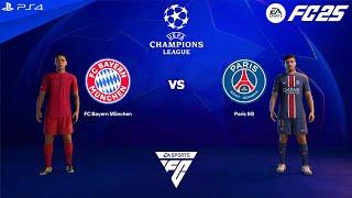 FC 25 PS4 - FC Bayern Munchen vs PSG | UEFA Champions League 24/25