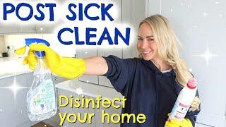 AFTER SICK CLEAN:  HOW TO DISINFECT YOUR HOUSE POST SICKNESS