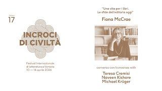 Fiona McCrae a Incroci di civiltà 2024