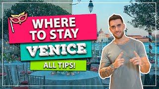 ️ Where to stay in Venice! The Best Regions! And how to save a lot on your hotel!