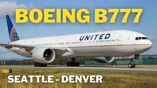 PMDG B777-300 | Seattle - Denver | KSEA - KDEN | Vatsim