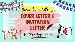 How to Write a COVER LETTER for AUSTRALIA, CANADA and JAPAN Visa Application | Vien Mlbnn