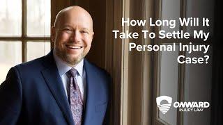 How Long Will It Take To Settle My Personal Injury Case? // Rohrscheib Law