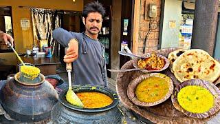 जोधपुर का 100% Satvik भोजनालय। मटके ki Dal , गाए के Desi ghee से बनी Sabji Roti। street food india