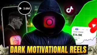 How to Create Dark MOTIVATIONAL Reels, Tiktok & Shorts For MILLIONS of Views 